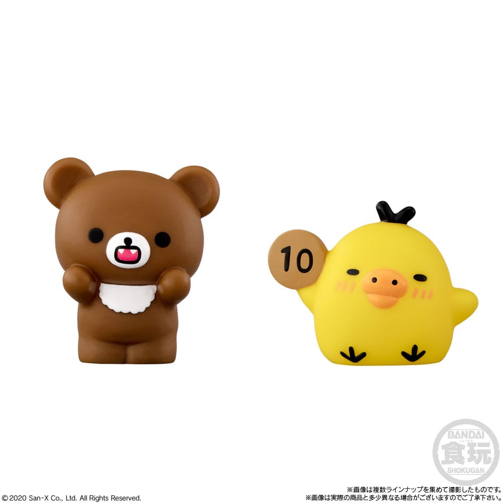 Rilakkuma Friends Mini-Figuren 6 cm Display (12) - Smalltinytoystore