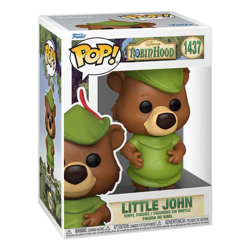 Robin Hood POP! Disney Vinyl Figur Little Jon 9 cm - Smalltinytoystore