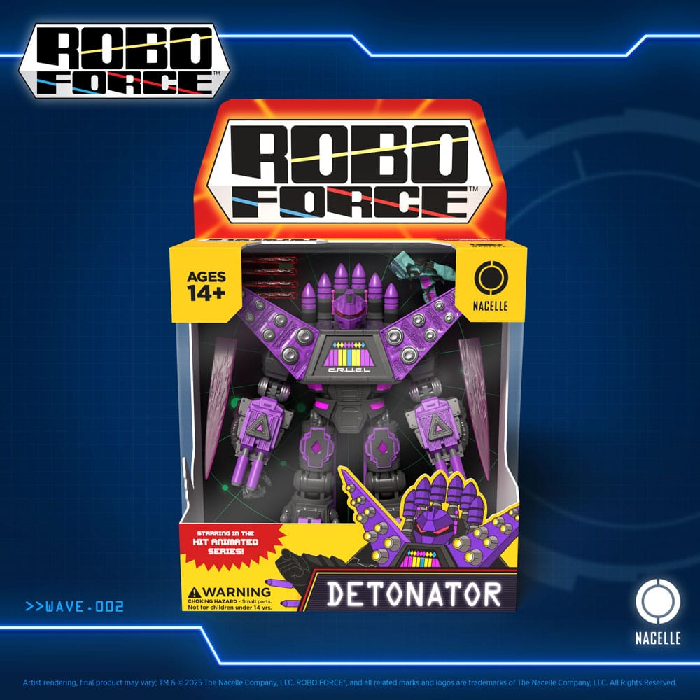 Robo Force Actionfigur Wave 2 Detonator 24 cm - Smalltinytoystore