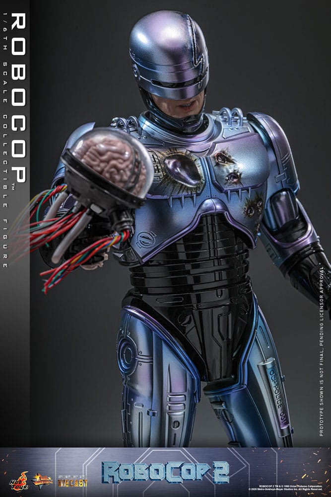 RoboCop 2 Movie Masterpiece Diecast Actionfigur 1/6 RoboCop 30 cm - Smalltinytoystore