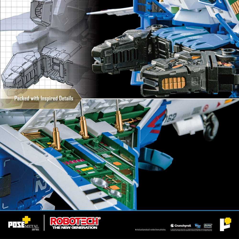 Robotech The New Generation 1/28 Actionfigur Combat Alpha Fighter 33 cm - Smalltinytoystore