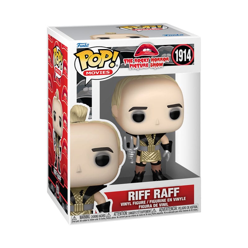 Rocky Horror Picture Show POP! Movies Vinyl Figur Riff Raff 9 cm - Smalltinytoystore