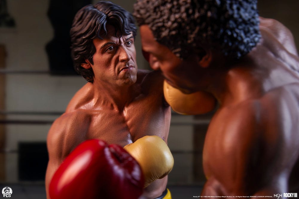Rocky III - Das Auge des Tigers Diorama 1/4 Rocky Balboa & Apollo Creed 48 cm - Smalltinytoystore