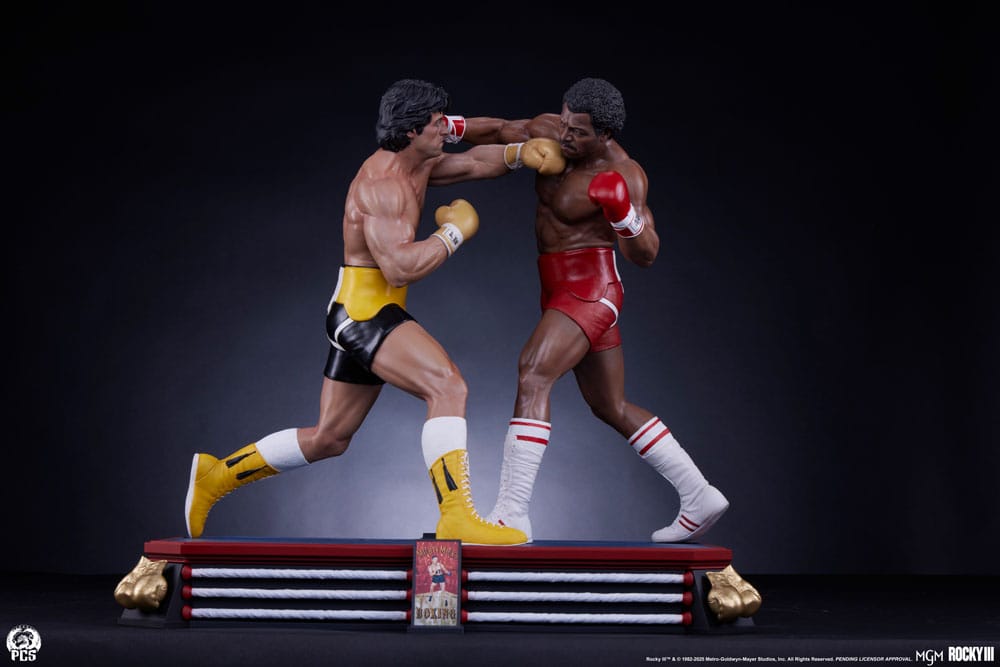 Rocky III - Das Auge des Tigers Diorama 1/4 Rocky Balboa & Apollo Creed 48 cm - Smalltinytoystore