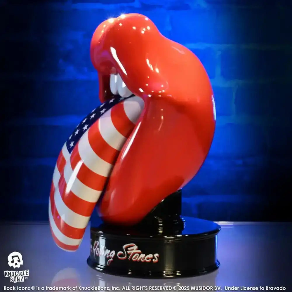 Rolling Stones 3D Vinyl Statue Licks (US Version) 22 cm - Smalltinytoystore