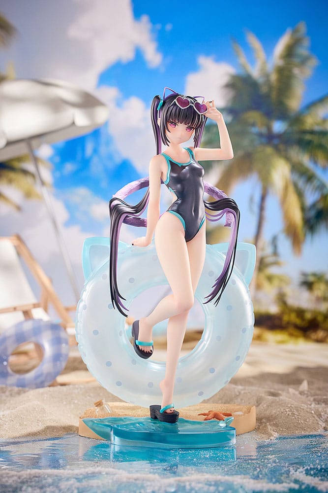 Rosuuri Original Character PVC Statue 1/7 Cheshire Cat Mika: Swimsuit Ver. 25 cm - Smalltinytoystore