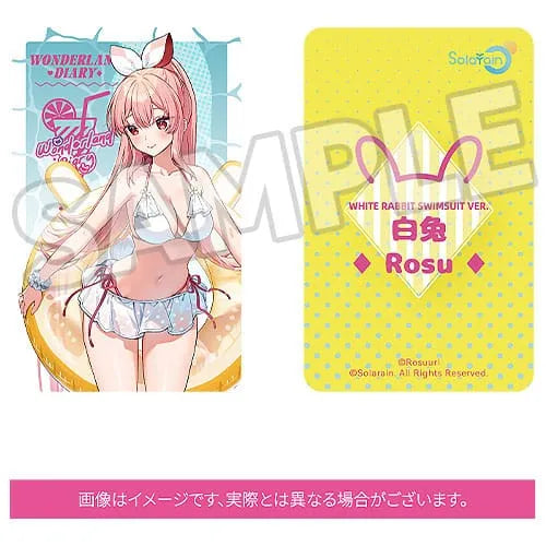 Rosuuri Original Character PVC Statue 1/7 White Rabbit Rosu: Swimsuit Ver. 25 cm - Smalltinytoystore