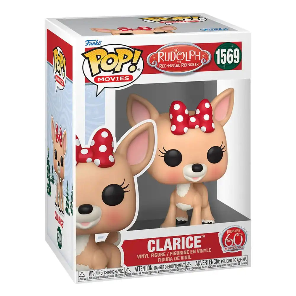 Rudolph mit der roten Nase POP! Movies Vinyl Figur Clarice 9 cm - Smalltinytoystore