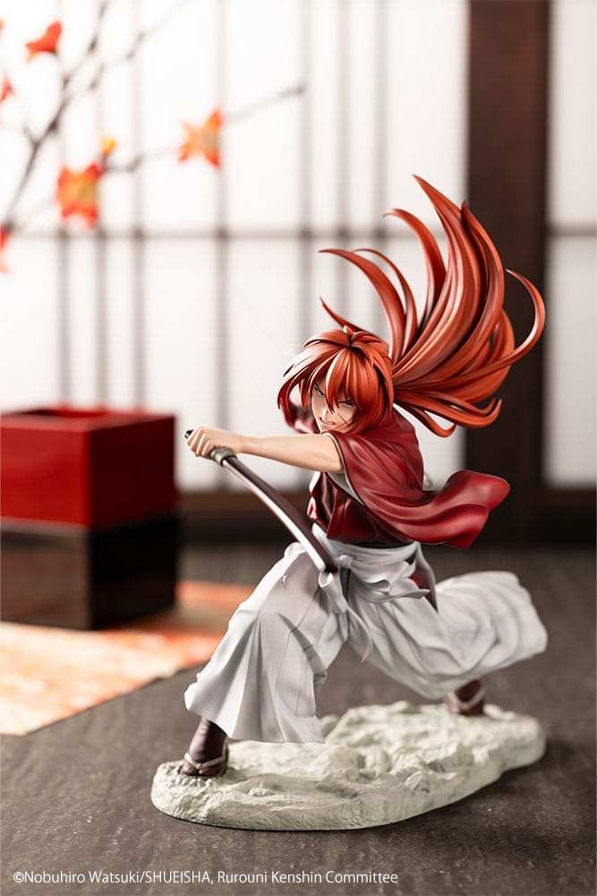 Rurouni Kenshin ARTFXJ Statue 1/8 Kenshin Himura 20 cm - Smalltinytoystore