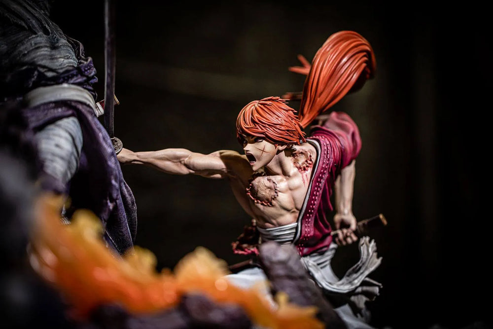 Rurouni Kenshin Elite Exclusive Statue 1/6 Kenshin vs. Shishio 25th Anniversary Edition 60 cm - Smalltinytoystore