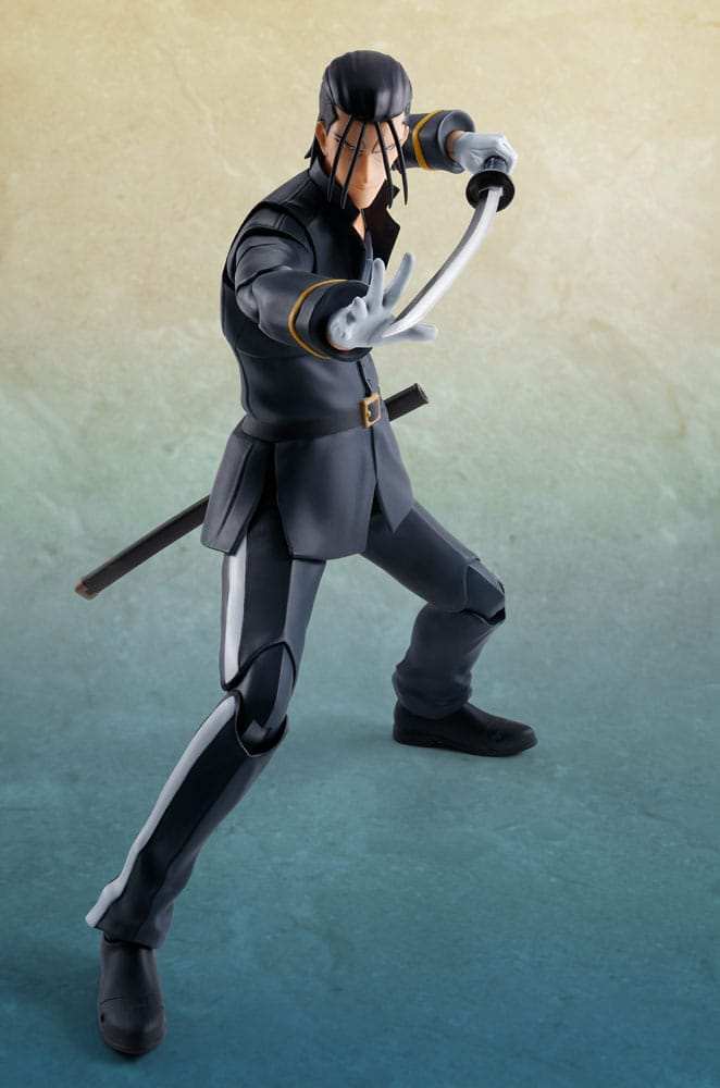 Rurouni Kenshin: Meiji Swordsman Romantic Story S.H. Figuarts Actionfigur Hajime Saito 17 cm - Smalltinytoystore