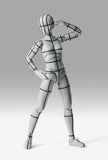S.H.Figuarts Actionfigur Body-Chan Sports Edition Wire Frame (Gray Color Ver.) 15 cm - Smalltinytoystore