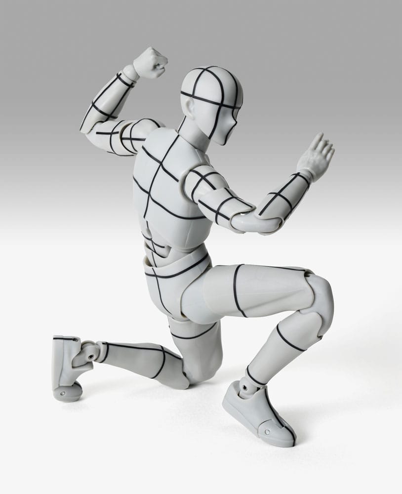 S.H.Figuarts Actionfigur Body-Kun Sports Edition Wire Frame (Gray Color Ver.) 15 cm - Smalltinytoystore