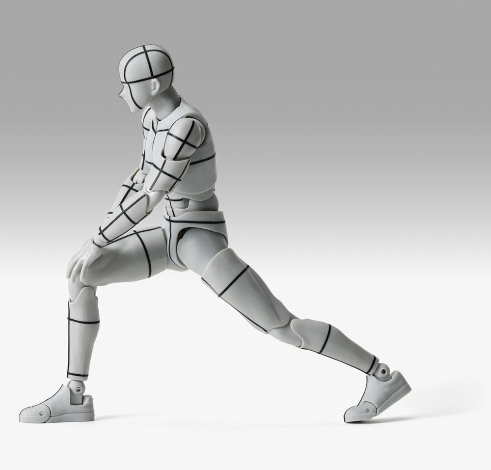 S.H.Figuarts Actionfigur Body-Kun Sports Edition Wire Frame (Gray Color Ver.) 15 cm - Smalltinytoystore