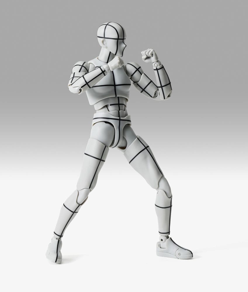 S.H.Figuarts Actionfigur Body-Kun Sports Edition Wire Frame (Gray Color Ver.) 15 cm - Smalltinytoystore