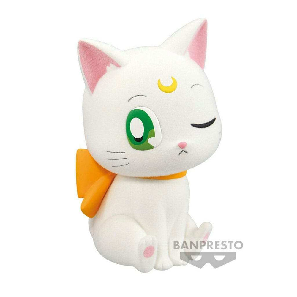 Sailor Moon Cosmos: Fluffy Puffy Big Ribbon Version Artemis Figure - Smalltinytoystore