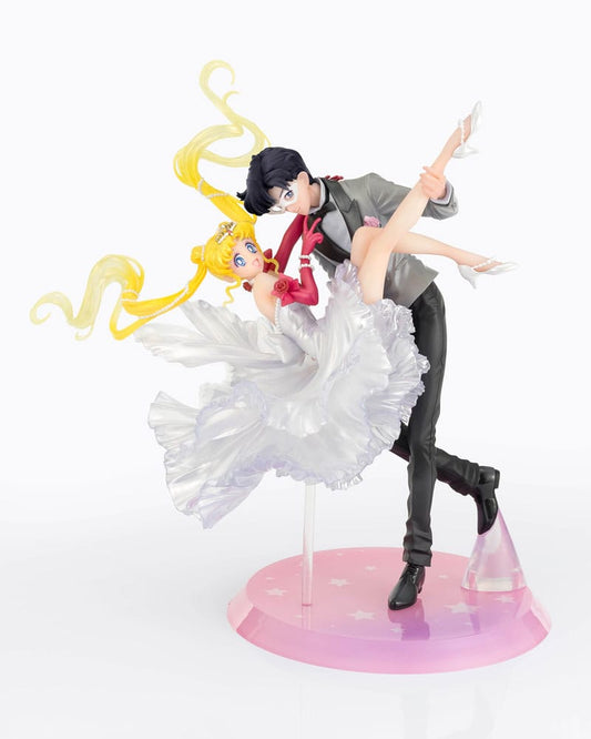 Sailor Moon FiguartsZERO Chouette PVC Statue Usagi & Tuxedo Mask Moonlight Glow Edition 24 cm - Smalltinytoystore