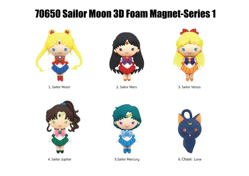 Sailor Moon Magnete blind pack Series 1 Display (12) - Smalltinytoystore