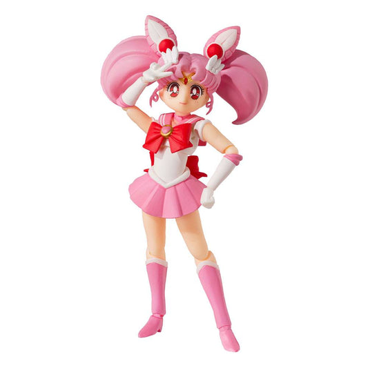 Sailor Moon S.H. Figuarts Actionfigur Sailor Chibi Moon Animation Color Edition 10 cm - Smalltinytoystore