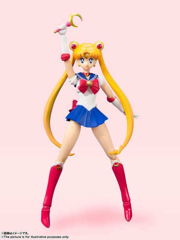 Sailor Moon S.H. Figuarts Actionfigur Sailor Moon Animation Color Edition 14 cm - Smalltinytoystore