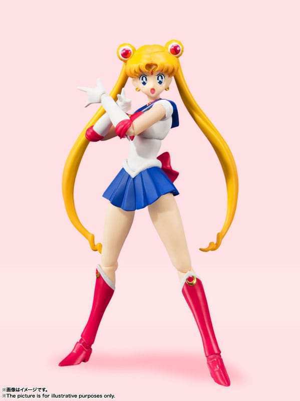 Sailor Moon S.H. Figuarts Actionfigur Sailor Moon Animation Color Edition 14 cm - Smalltinytoystore