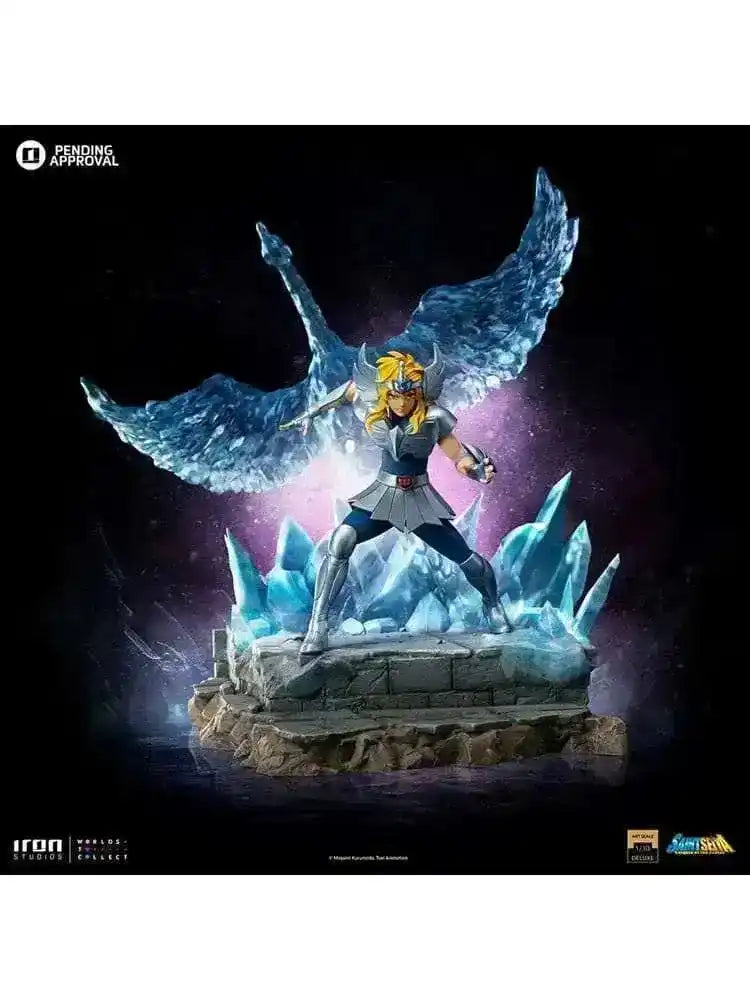 Saint Seiya Deluxe BDS Art Scale Statue 1/10 Cygnus Hyoga 27 cm - Smalltinytoystore