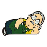 Sakamoto Days Ansteck-Pin Laying Down Sakamoto 5 cm - Smalltinytoystore