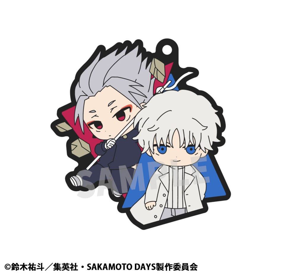 Sakamoto Days Rubber Mascot Buddycolle Gummi-Anhänger Vol. 2 7 cm Sortiment (6) - Smalltinytoystore