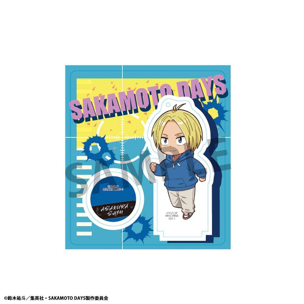 Sakamoto Days TokoToko Acryl Figuren Display 9 cm (8) - Smalltinytoystore