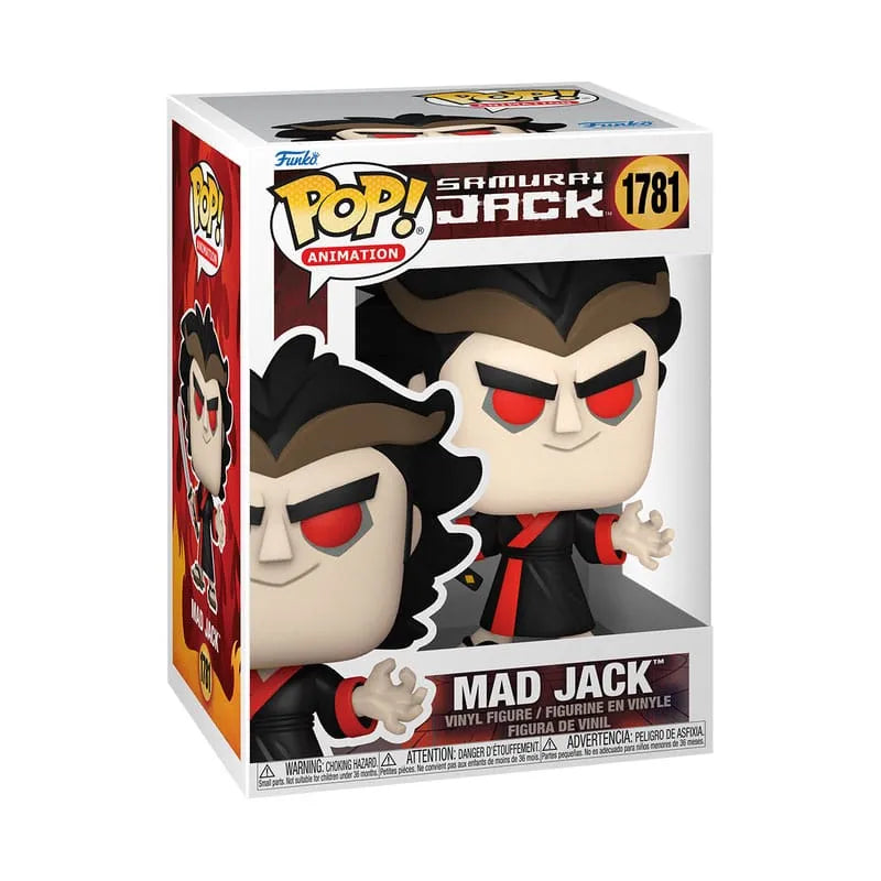 Samurai Jack Pop! Animation Vinyl Figur Mad Jack 9 cm - Smalltinytoystore