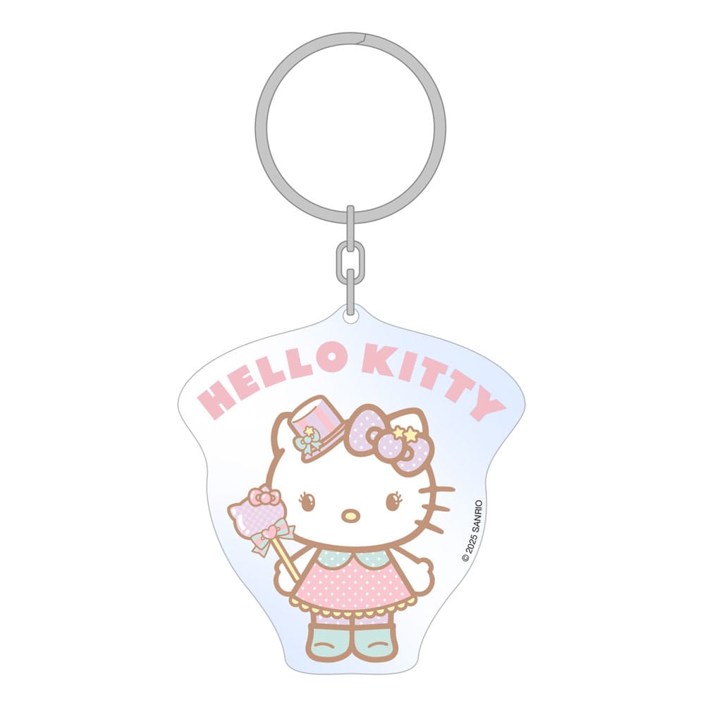 Sanrio Acryl Schlüsselanhänger Hello Kitty Kawaii 6 cm - Smalltinytoystore