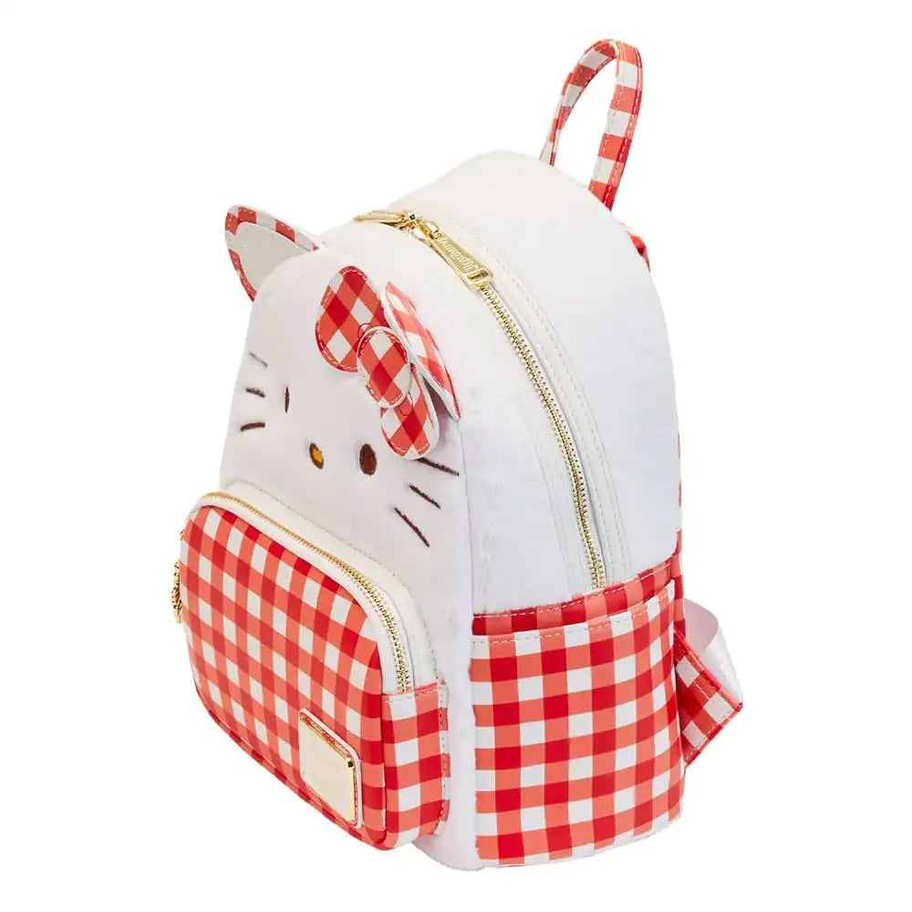 Sanrio by Loungefly Mini Rucksack Hello Kitty Gingham Cosplay - Smalltinytoystore