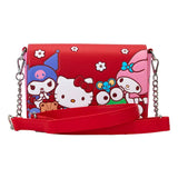 Sanrio by Loungefly Umhängetasche Hello Kitty & Friends Color Block - Smalltinytoystore