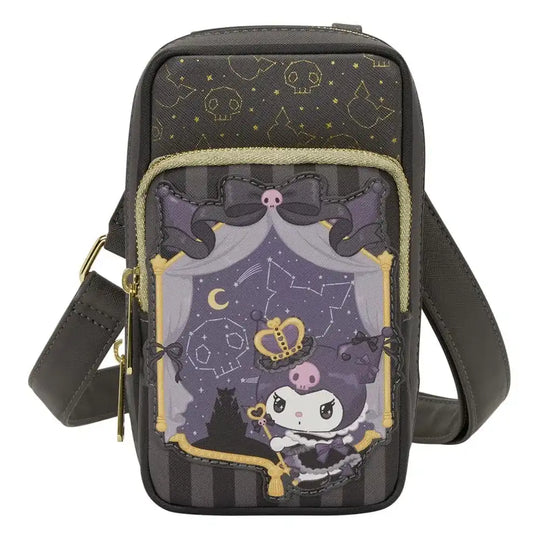 Sanrio by Loungefly Umhängetasche mit Geldbeutel 20th Anniversary Kuromi Cell Phone