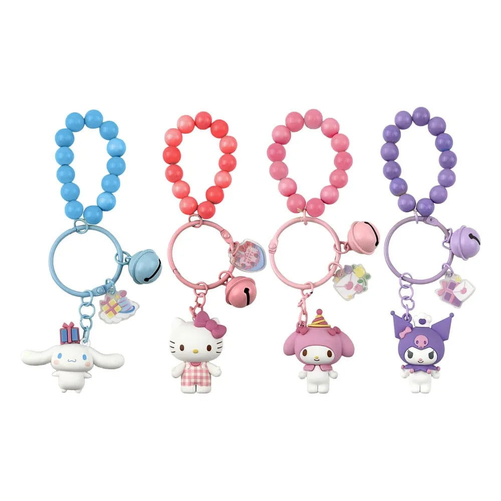Sanrio Celebration Series Schlüsselanhänger & Armband Hello Kitty and Friends Display (12) - Smalltinytoystore