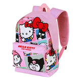Sanrio Fan HS Rucksack Kuromi B & W 2.2 Black - Smalltinytoystore