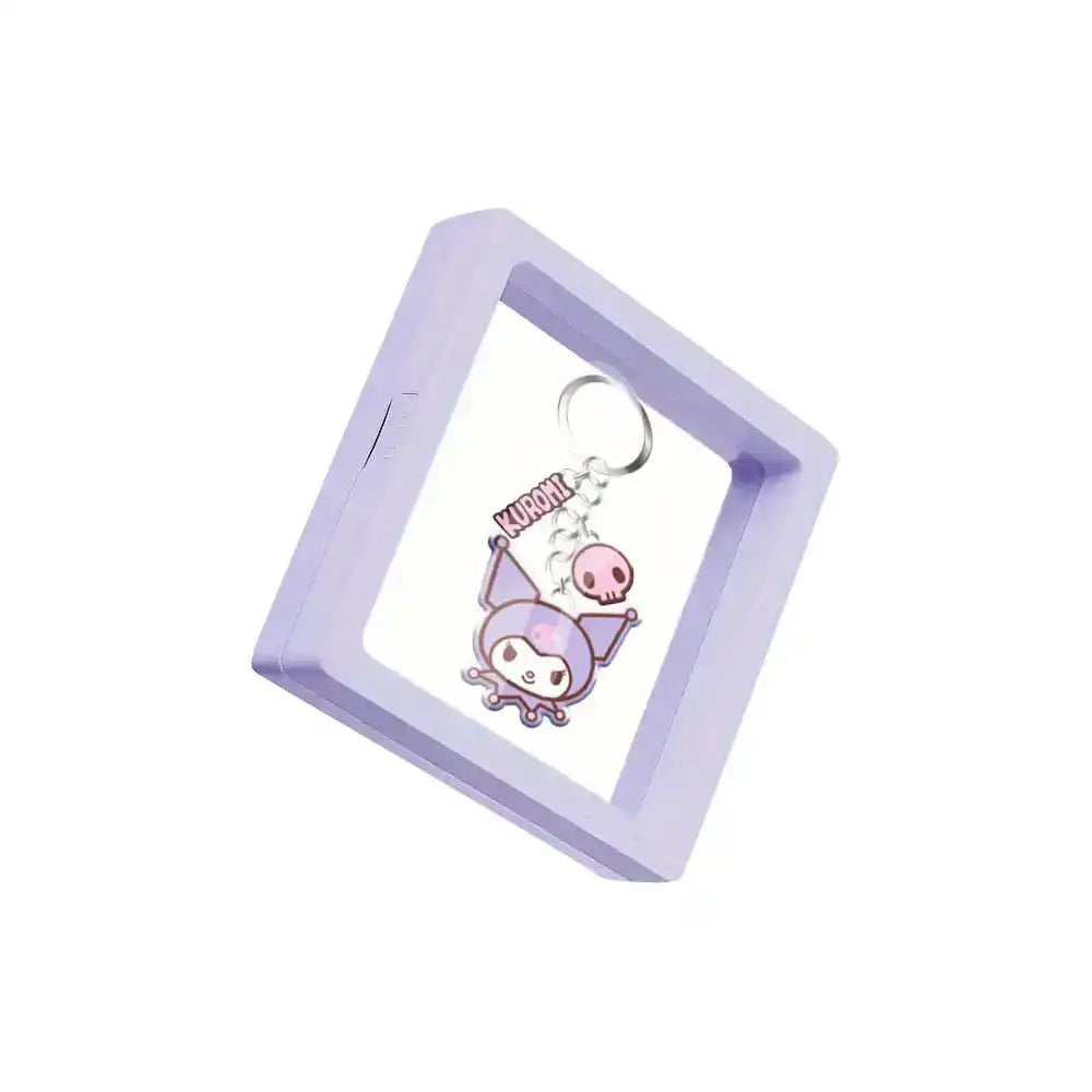 Sanrio Metall Schlüsselanhänger Kuromi - Smalltinytoystore