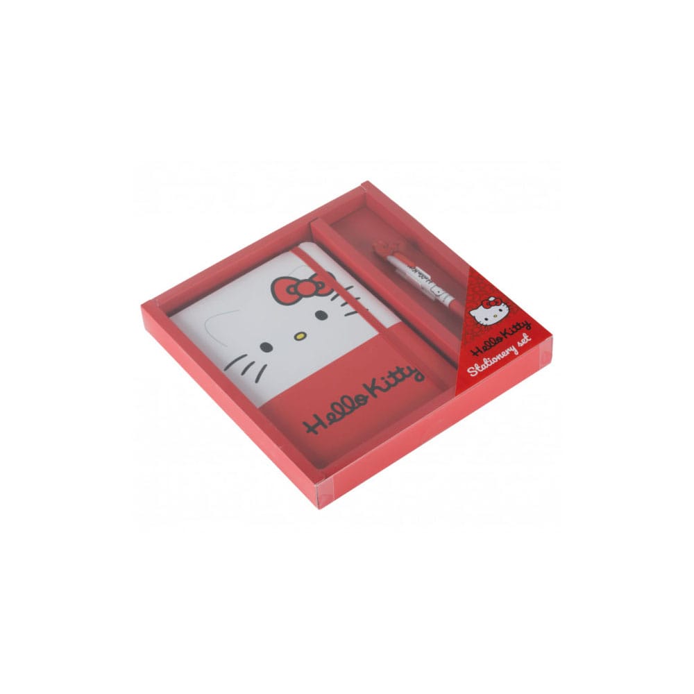 Sanrio Notizbuch mit Kugelschreiber Geschenk-Set Hello Kitty - Smalltinytoystore