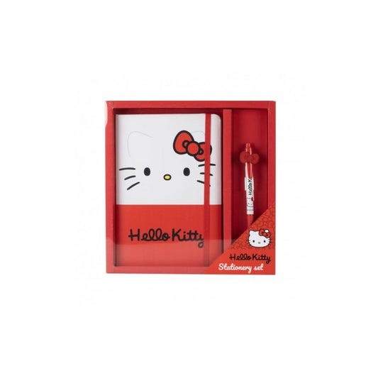 Sanrio Notizbuch mit Kugelschreiber Geschenk-Set Hello Kitty - Smalltinytoystore