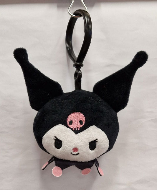 Sanrio Plüsch-Schlüsselanhänger Kuromi 12 cm - Smalltinytoystore