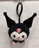 Sanrio Plüsch-Schlüsselanhänger Kuromi 12 cm - Smalltinytoystore