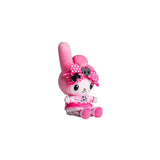 Sanrio Plüschfigur My Melody Pink Black Party Anniversary Edition 17 cm - Smalltinytoystore