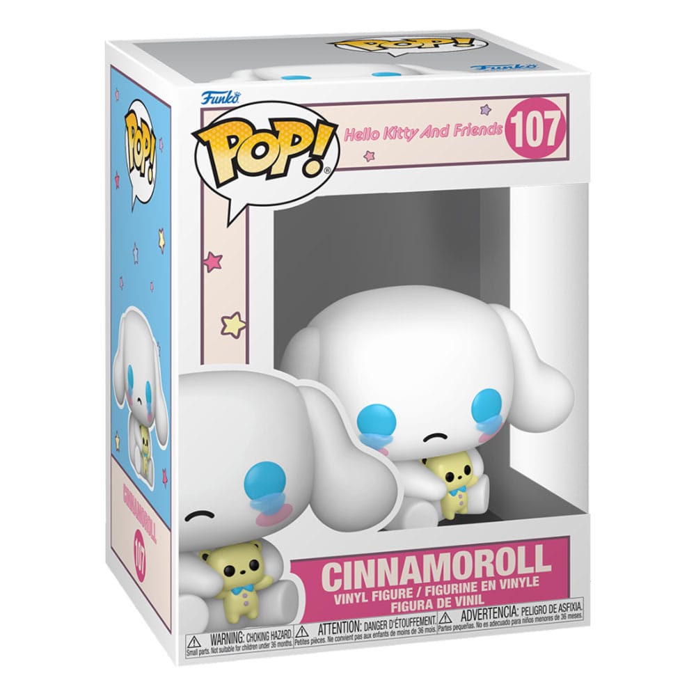 Sanrio POP! Animation Vinyl Figur Hello Kitty - Cinnamoroll(MY) 9 cm - Smalltinytoystore