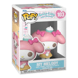 Sanrio POP! Animation Vinyl Figur Hello Kitty- My Melody (IC) 9 cm - Smalltinytoystore