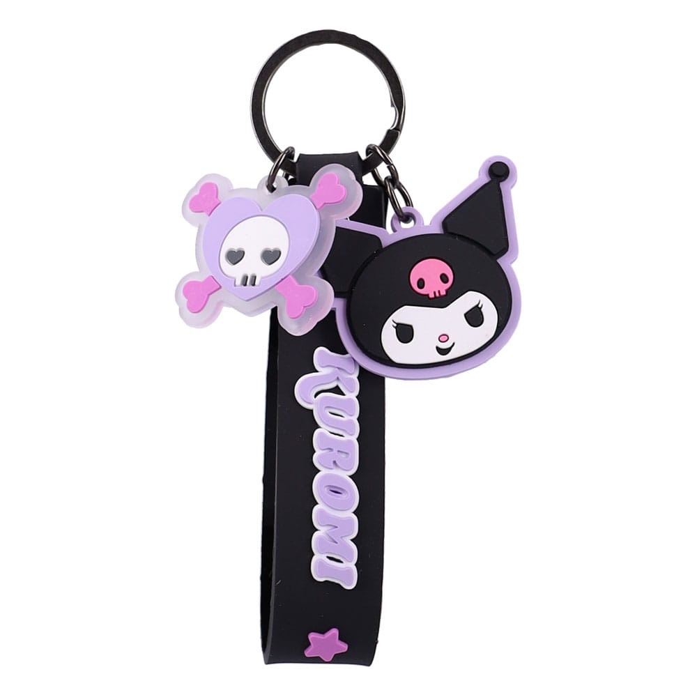 Sanrio Schlüsselanhänger Hello Kitty & Friends FunKey Chains Black - Smalltinytoystore