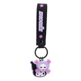 Sanrio Schlüsselanhänger Hello Kitty & Friends FunKey Chains Black - Smalltinytoystore