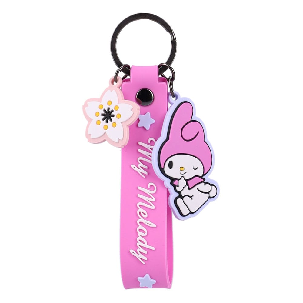 Sanrio Schlüsselanhänger Hello Kitty & Friends FunKey Chains Pink - Smalltinytoystore