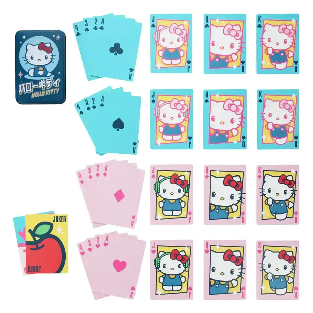 Sanrio Spielkarten Hello Kitty - Smalltinytoystore