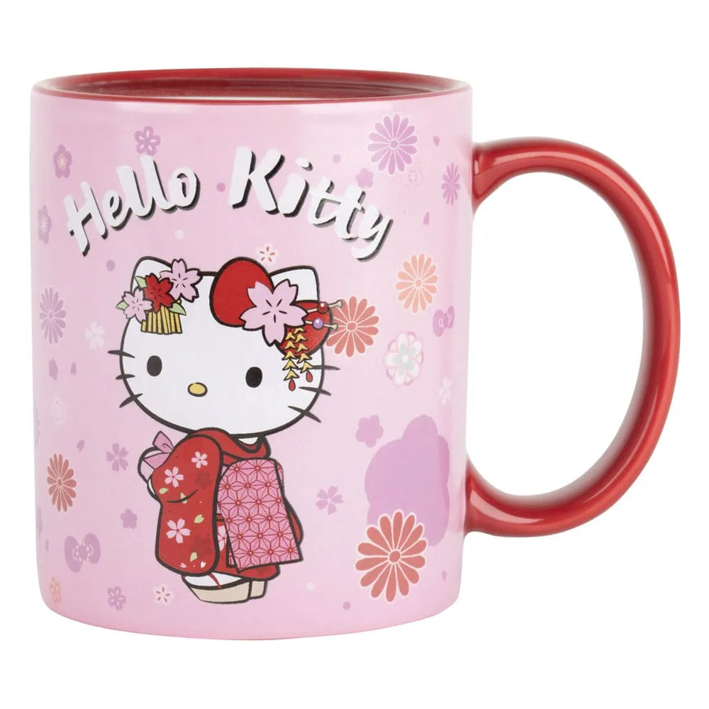Sanrio Tasse mit Thermoeffekt Hello Kitty Kimono 320 ml - Smalltinytoystore