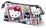 Sanrio Triple Federmäppchen Hello Kitty Panels Multicolour